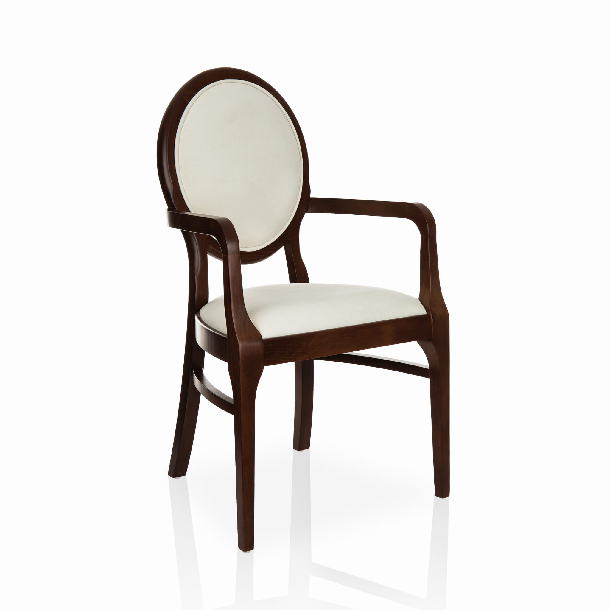 Krzesło Tapicerowane KT 98 z Podłokietnikami Eleganckie Wygodne Solidne_8.jpg