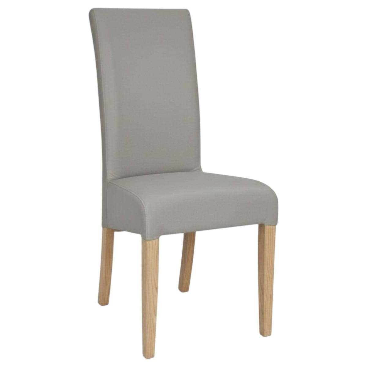 Krzesło tapicerowane KT10 profil szary welur Magic Velvet 2217 dąb sonoma